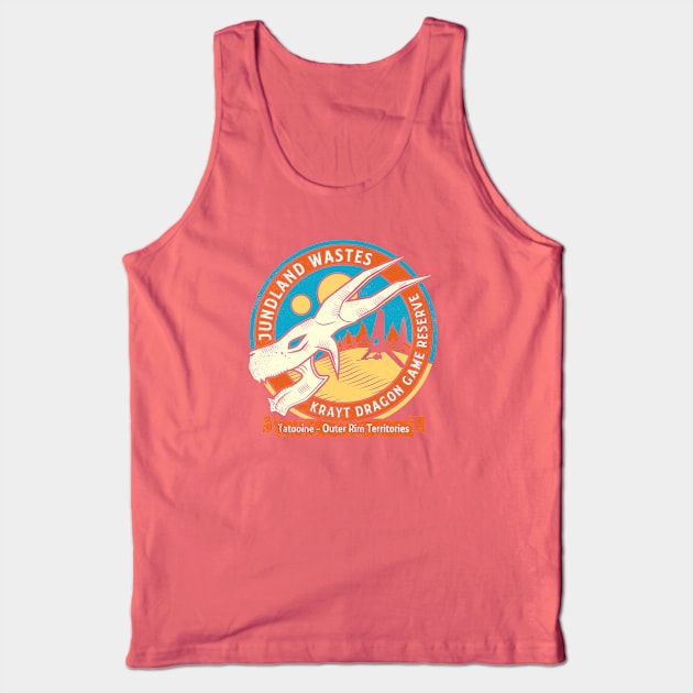 Krayt Dragon Game Reserve Tank Top by synaptyx